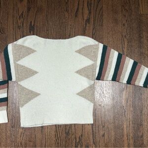 Madewell Stylish Women's Sweater with Geometric Pattern